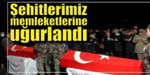 Bingöl şehitleri memleketlerine uğurlandı