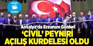 ‘Civil’ peyniri açılış kurdelesi oldu