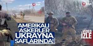 Böyle görüntülendi! ABD'li askerler Ukrayna ordusu saflarında savaştı