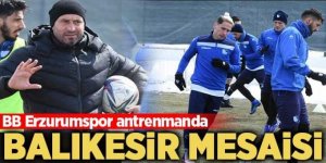 BB Erzurumspor’da Balıkesirspor hazırlıkları