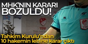 Tahkim Kurulu'ndan 10 hakemin lehine karar çıktı