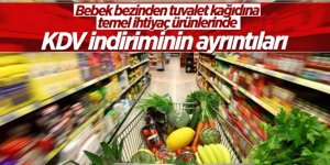 KDV indiriminin ayrıntıları belli oldu