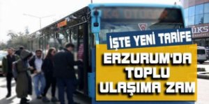 Tepkiler çığ gibi: Erzurum'da Toplu Ulaşıma Yine Zam