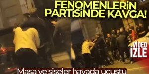 Abdüsselam Yılmaz ve Batuhan Şahin'in de bulunduğu partide ortalık karıştı
