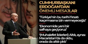 Cumhurbaşkanı Erdoğan: ' şimdi yeni bir safhaya geçiyoruz'
