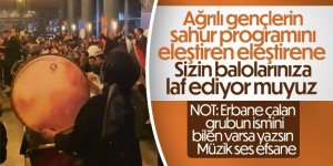 AK Parti'nin Ağrı'daki sahur programı sosyal medyada hedef oldu