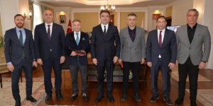 Okul Spor Federasyonu Başkanı Karakullukçu'de ziyanet