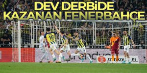 Kadıköy'deki dev derbinin kazananı Fenerbahçe