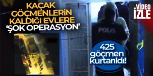 Şok göçmen operasyonu!