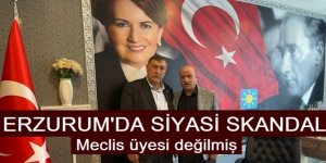 Erzurum İYİ Parti’de skandal tören