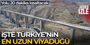 Türkiye'nin en uzun viyadüğü! Bakan Karaismailoğlu inceledi
