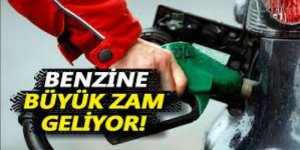 Bayram öncesi, Benzine Büyük Zam Geliyor