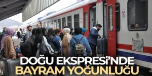 Doğu Ekspresi’nde bayram yoğunluğu