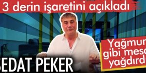 Sedat Peker bugün de ortaya çıktı. 13 derin işaret mesajı paylaşt