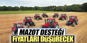 Belediyeden çiftçilere mazot ve traktör desteği
