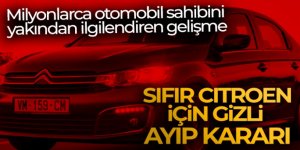 Yargıtay'dan sıfır Citroen için gizli ayıp kararı