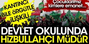 Devlet okulunda Hizbullahçı müdür