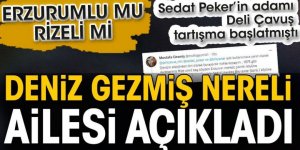 Deniz Gezmiş Rizeli mi Erzurumlu mu ailesi açıkladı.