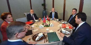 Altılı masa bugün 4. kez toplanıyor