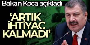 Bakan Koca: Türkiye'nin ilk Covid-19 servisi yoğun bakım kapılarını kapattı