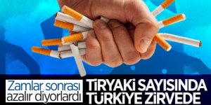 Türkiye, sigara kullanımında zirvede