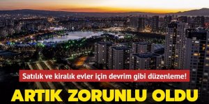 Satılık ve kiralık evler için devrim gibi düzenleme!