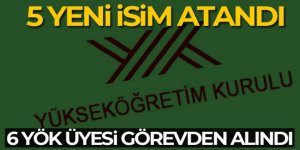 5 Üniversiteye Rektör atanmasına ilişkin karar Resmi Gazete'de