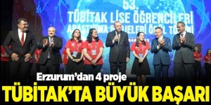 Araştırma projesi yarışmasında Erzurum’dan büyük başarı