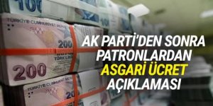 Patronlardan asgari ücret açıklaması