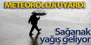 Erzurum ve bölge illeri için sağanak yağış uyarısı