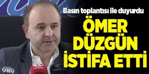 Erzurumspor'u Başkan Düzgün bıraktı