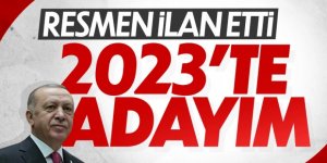 Cumhurbaşkanı Erdoğan, 2023 adaylığını resmen açıkladı