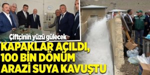 Demirdöven Barajı çiftçinin yüzünü güldürecek