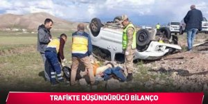 Trafikte düşündürücü bilanço
