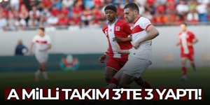 A Milli Takım, UEFA Uluslar Ligi'nde 3'te 3 yaptı
