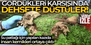 Erzurum'da insan kemikleri bulundu: Polis araştırıyor