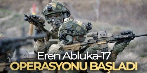 Eren Abluka-17 Operasyonu başladı