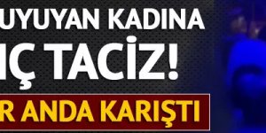 Kadıköy'deki minibüste iğrenç taciz!