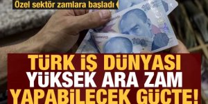 Türk iş dünyası maaşlara yüksek zam yapabilecek güçte