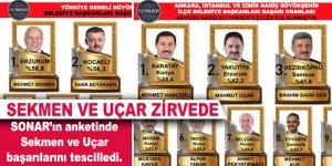 SEKMEN VE UÇAR ZİRVEDE…