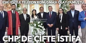 CHP'de  Erzurumlu isim eşiyle birlikte istifa etti
