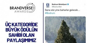 BODRUM BELEDİYESİ’NE 3 ÖDÜL BİRDEN