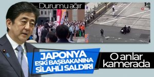 Japonya eski başbakanı Shinzo Abe'ye silahlı saldırı!