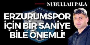 Erzurumspor için bir saniye bile önemli!