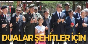 15 Temmuz Demokrasi ve Milli Birlik Günü'nde şehitlik ziyareti
