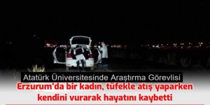 Erzurum’da şok olay: Öğretim görevlisi kendisini mi vurdu?
