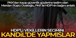 HDP'li vekillerin seçimini Kandil'de yapmışlar
