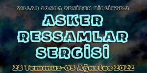 Asker ressamlar Bodrum’da