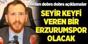 BB Erzurumspor Başkanı Dal, basın karşısına geçti