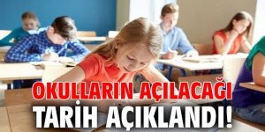 MEB duyurdu: Okullar ne zaman açıklacak?